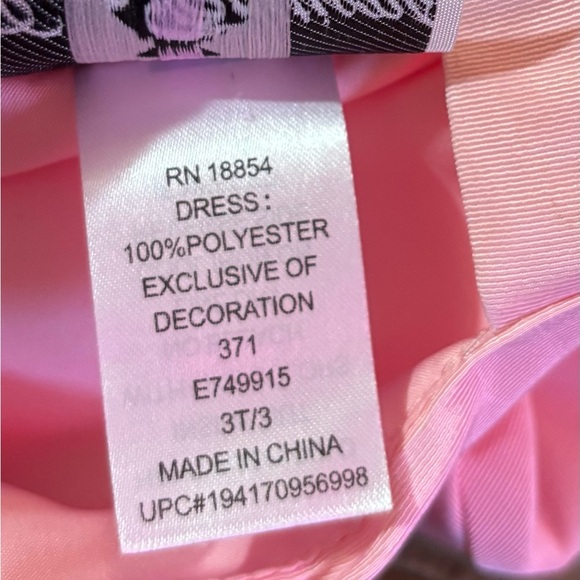 Rare Editions Pink Dress and Pink Sandals Size:8 - Picture 4 of 7